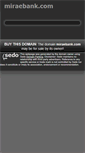 Mobile Screenshot of miraebank.com